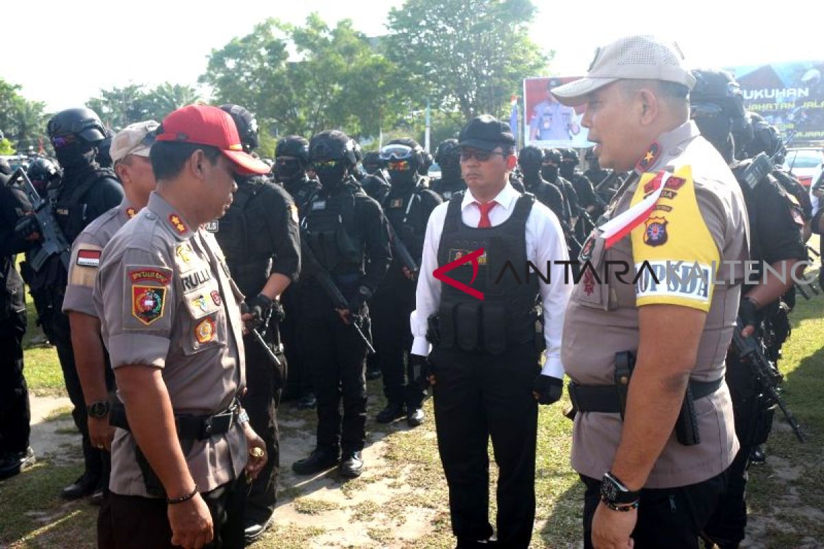 Kapolda Kalteng bentuk Satgas Anti Kejahatan Jalanan