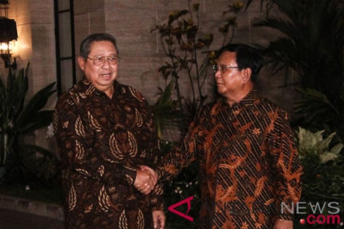 SBY akan temui Prabowo malam ini