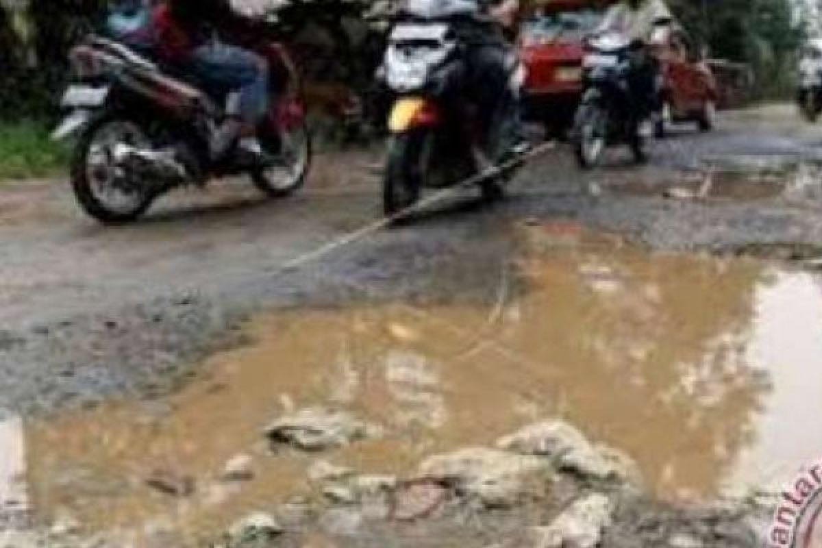 Sebagian Rusak Berat, Gubernur Riau Terpilih Diminta Perhatikan Jalan Teluk Kuantan-Rengat 