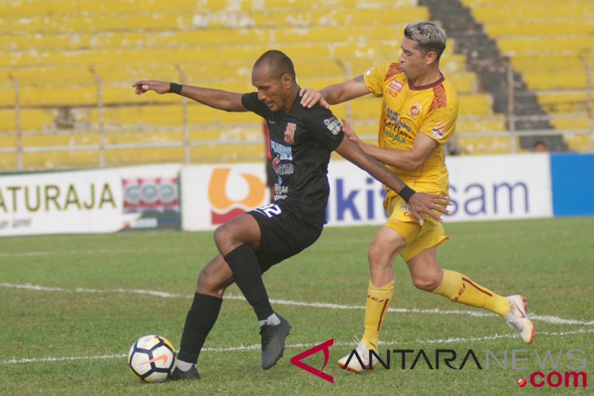 Sriwijaya FC tundukkan Borneo FC 1-0