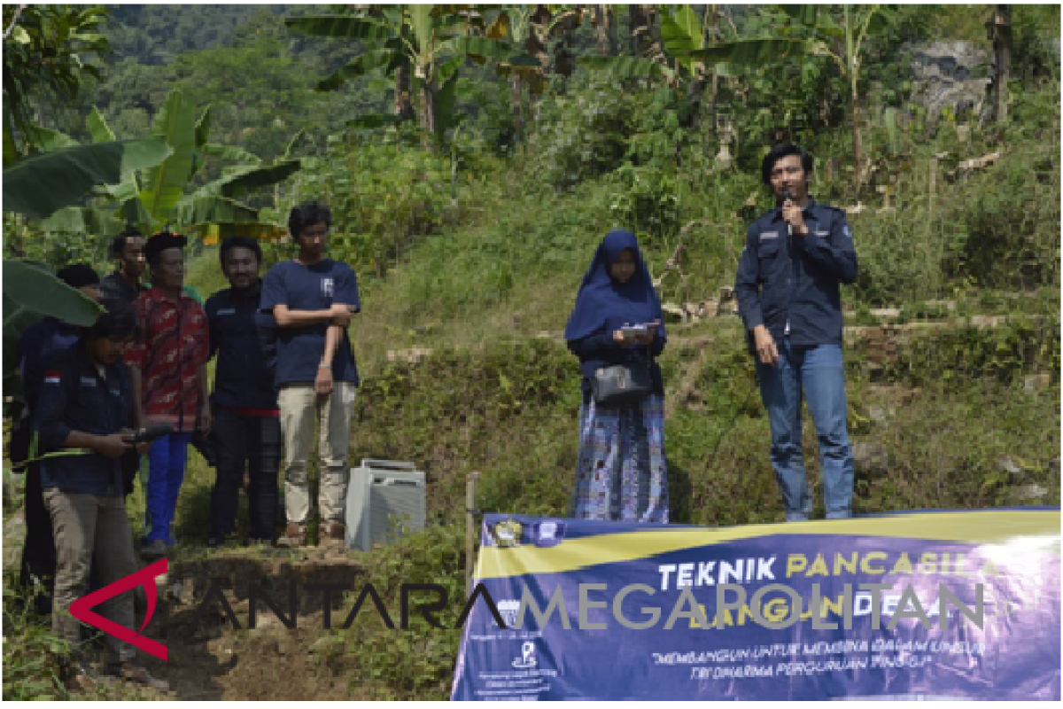 Fakultas Teknik Universitas Pancasila kembali bangun desa