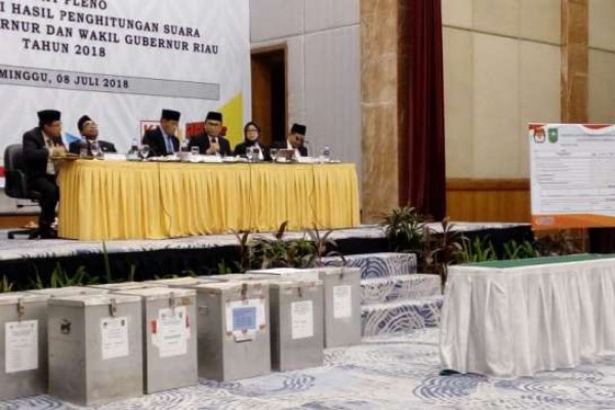 Tetapkan Syamsuar-Edy Natar Pemenang Pilgubri, KPU Riau Tunggu ada yang Menggugat
