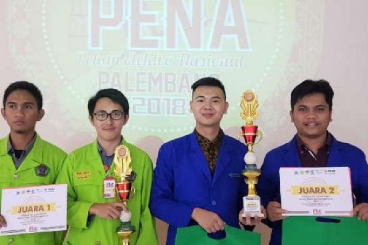 Tim Kan-Gen PCR Raih Juara II PLC pada Pekan Elektro Nasional