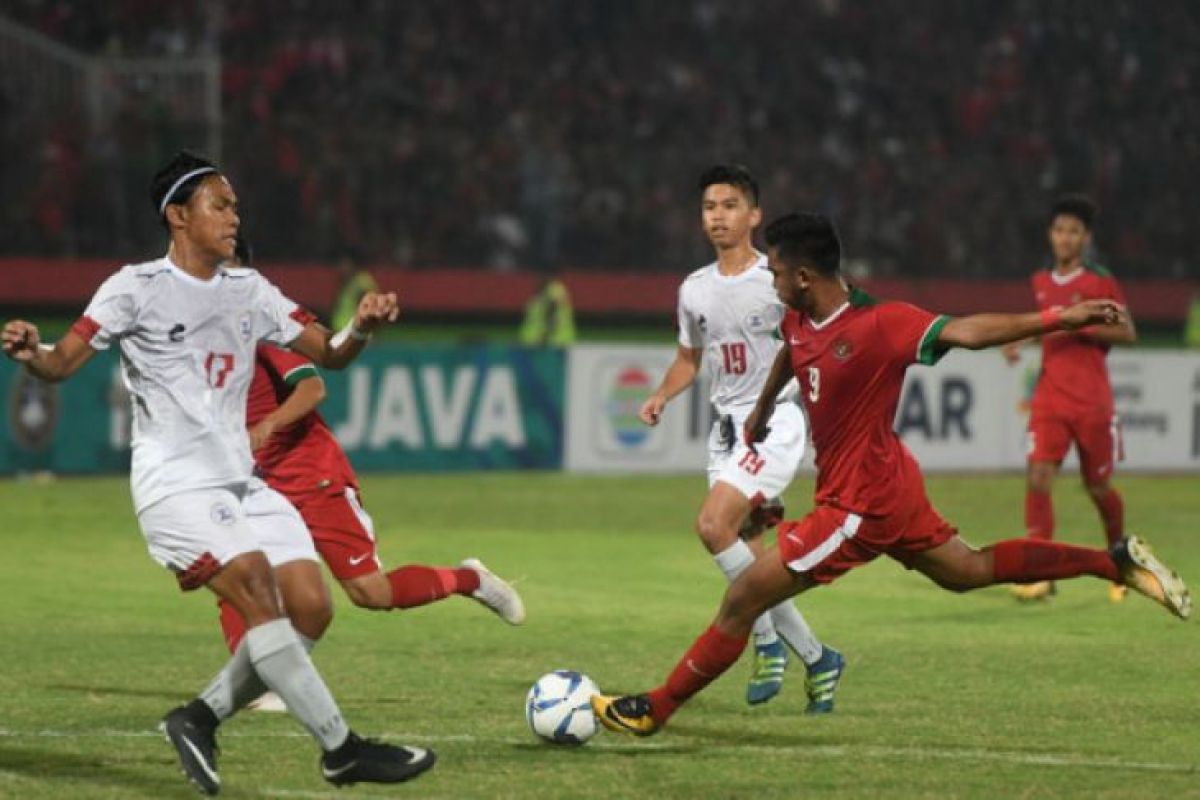 Indonesia bantai Filipina 4-1 di Piala AFF U-19