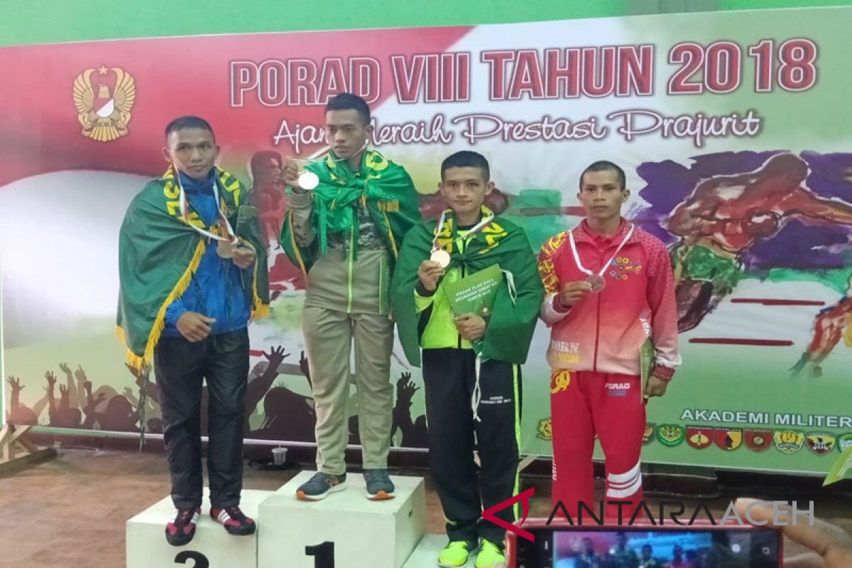 Petinju Aceh Besar raih emas di Porad