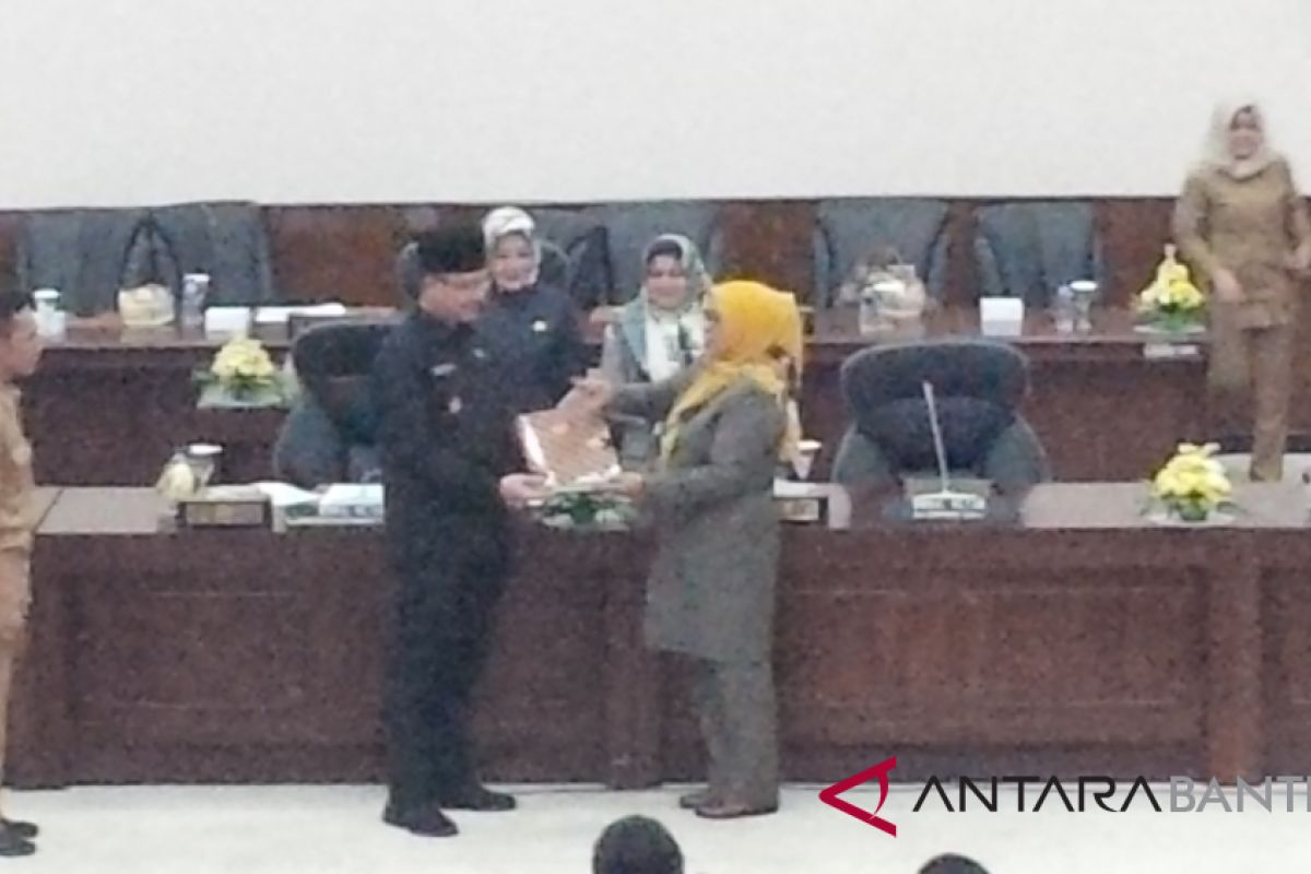 DPRD Banten Sampaikan Lima Raperda Inisiatif Dewan