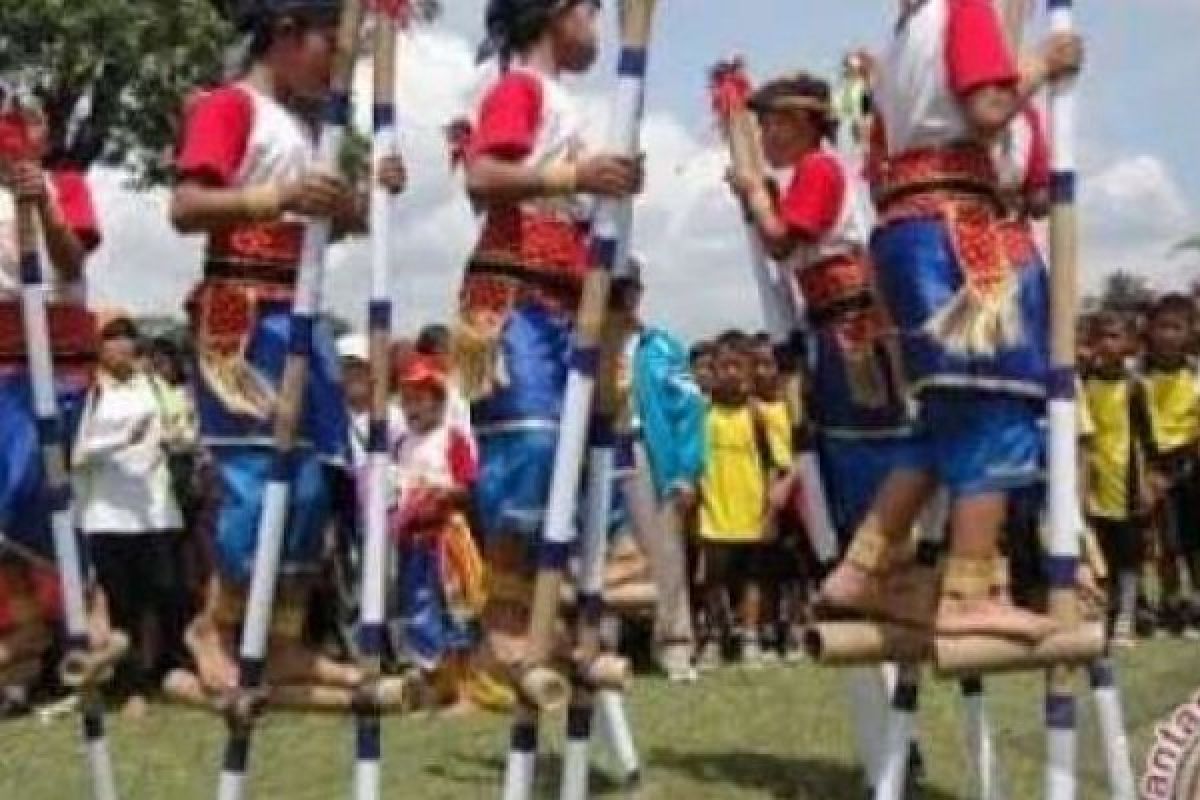Wakili Riau, Tim Olahraga Tradisional Kuansing Peringkat 8 Nasional