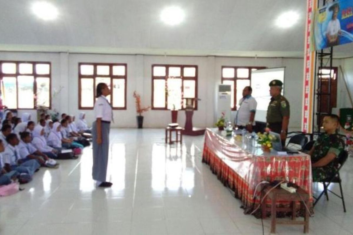 TNI tingkatkan wawasan kebangsaan pelajar SMAN 1 Merauke