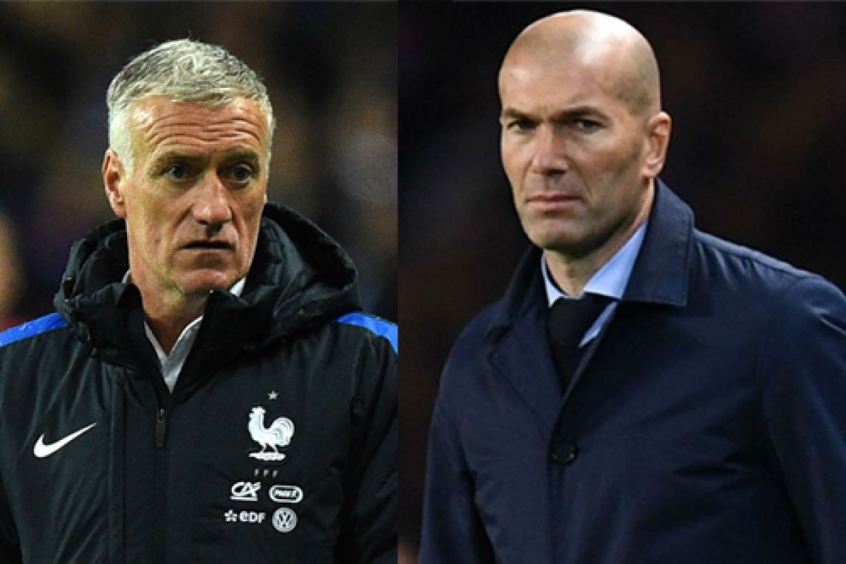 Zidane-Deschamps Masuk Kandidat Pelatih Terbaik FIFA