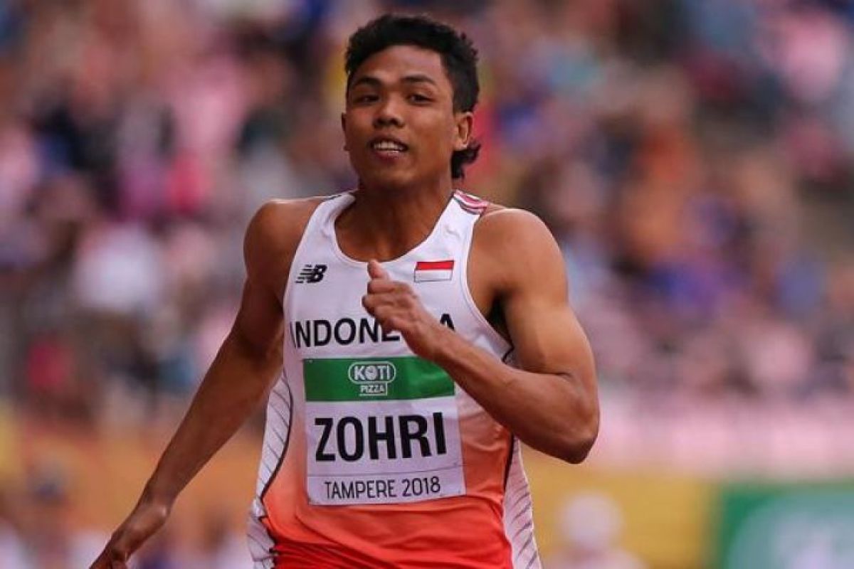 Zohri lolos ke final 100 meter putra