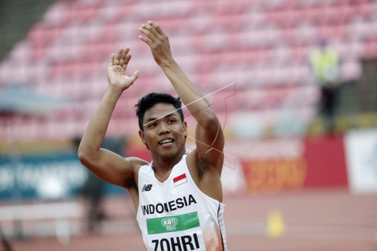 Asian Games (atletik) - Zohri tidak kecewa gagal di 100 meter