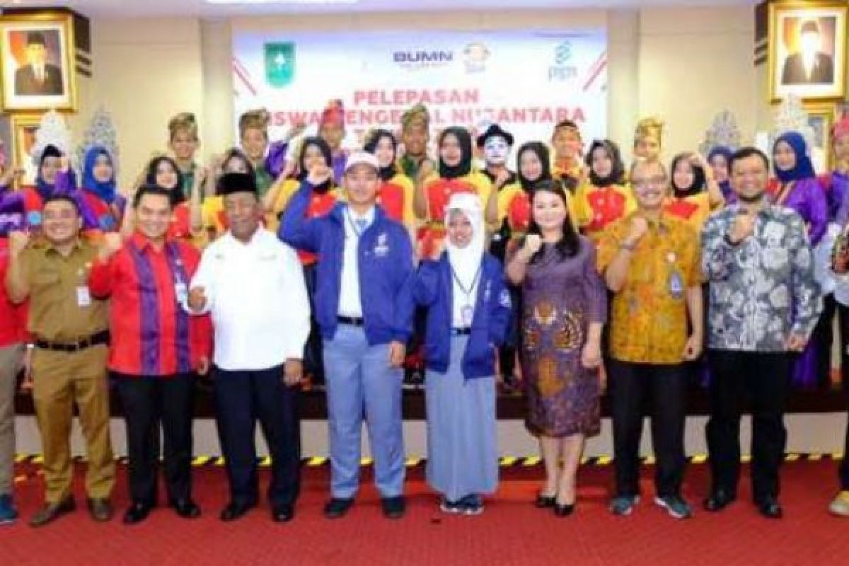  BUMN Hadir- PGN Kirim 23 Siswa Riau ke Maluku