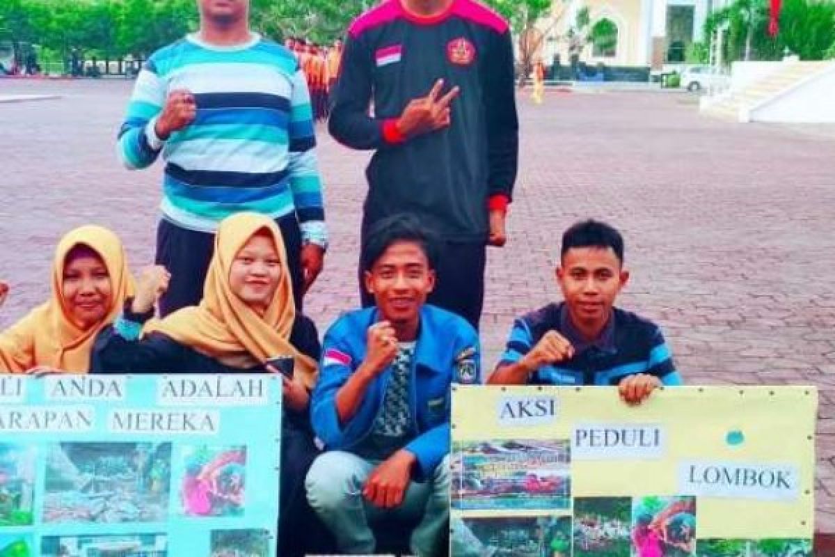  PMII Bengkalis Galang Dana Peduli Lombok