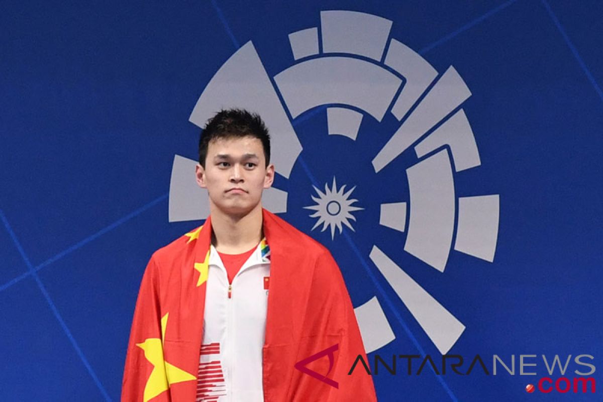 setelah disanksi CAS empat tahun, Sun Yang lewatkan Olimpiade Tokyo