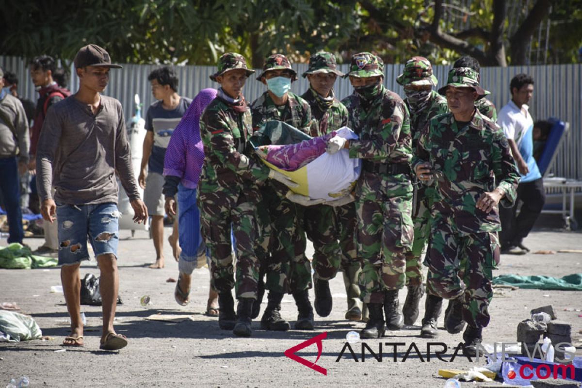 Korban jiwa akibat gempa Lombok tambah jadi 98