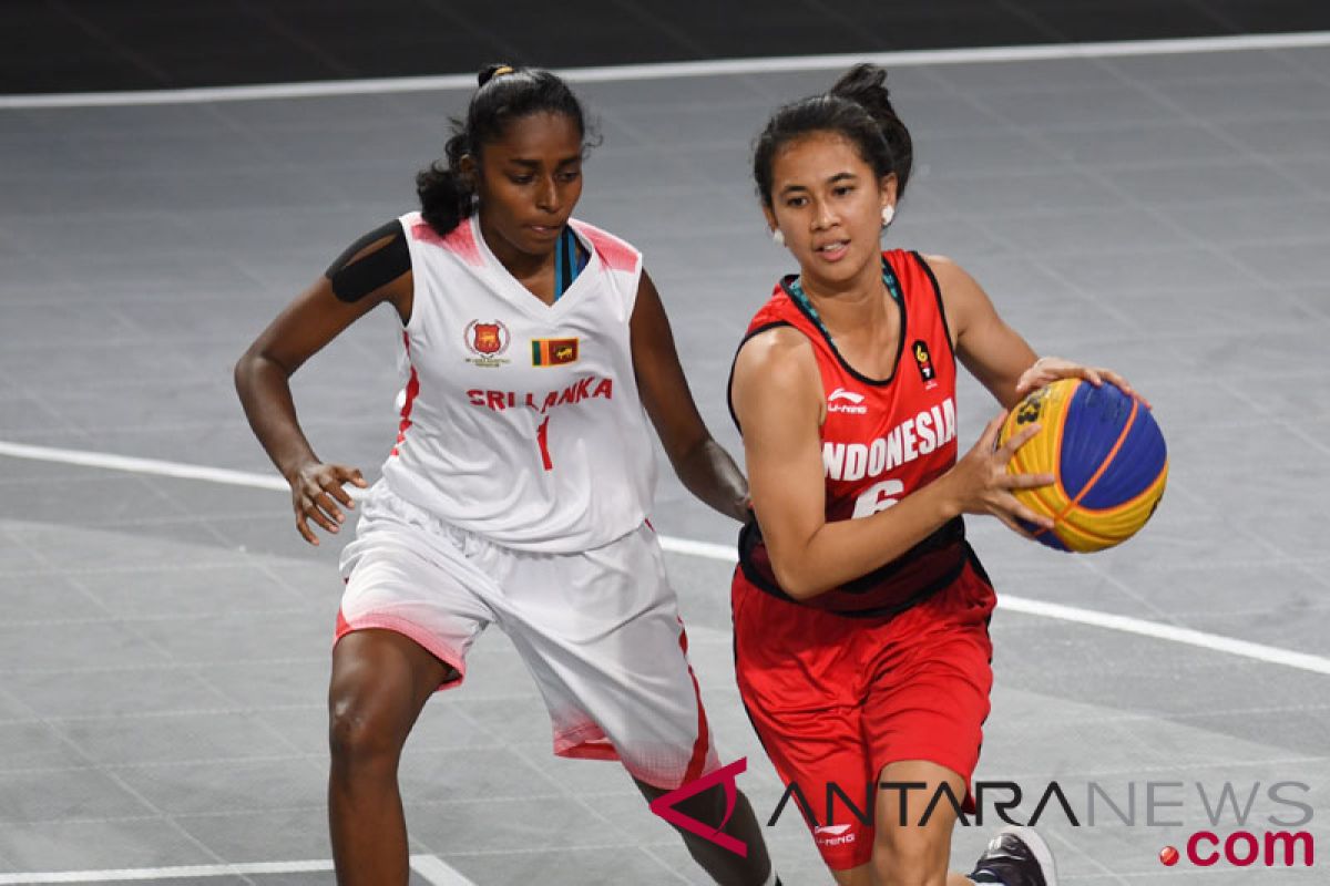 Asian Games (basket 3x3) -Iindonesia`s women`s team has chance to top group d