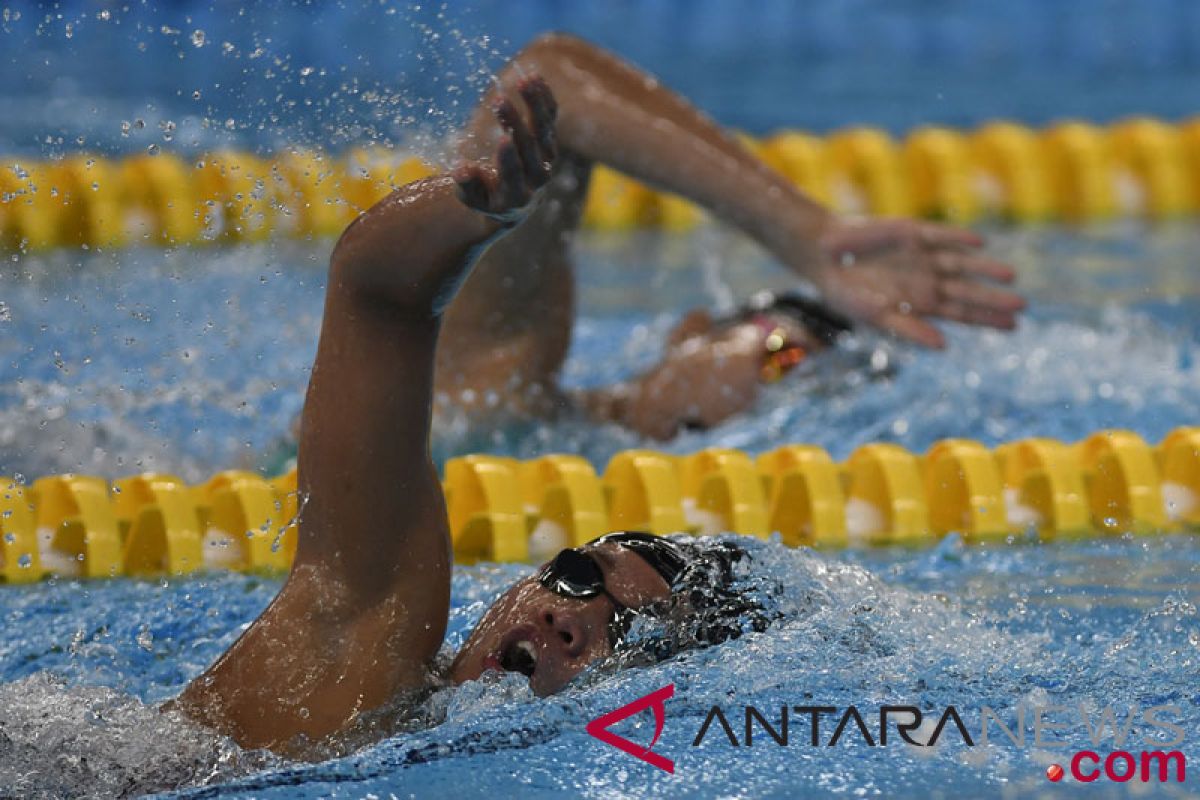 Asian Games (swimming) - Indonesian quartet sets new national record