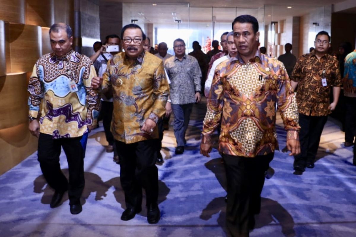 Menteri Pertanian Hadiri Rakornas Program #Bekerja di Surabaya