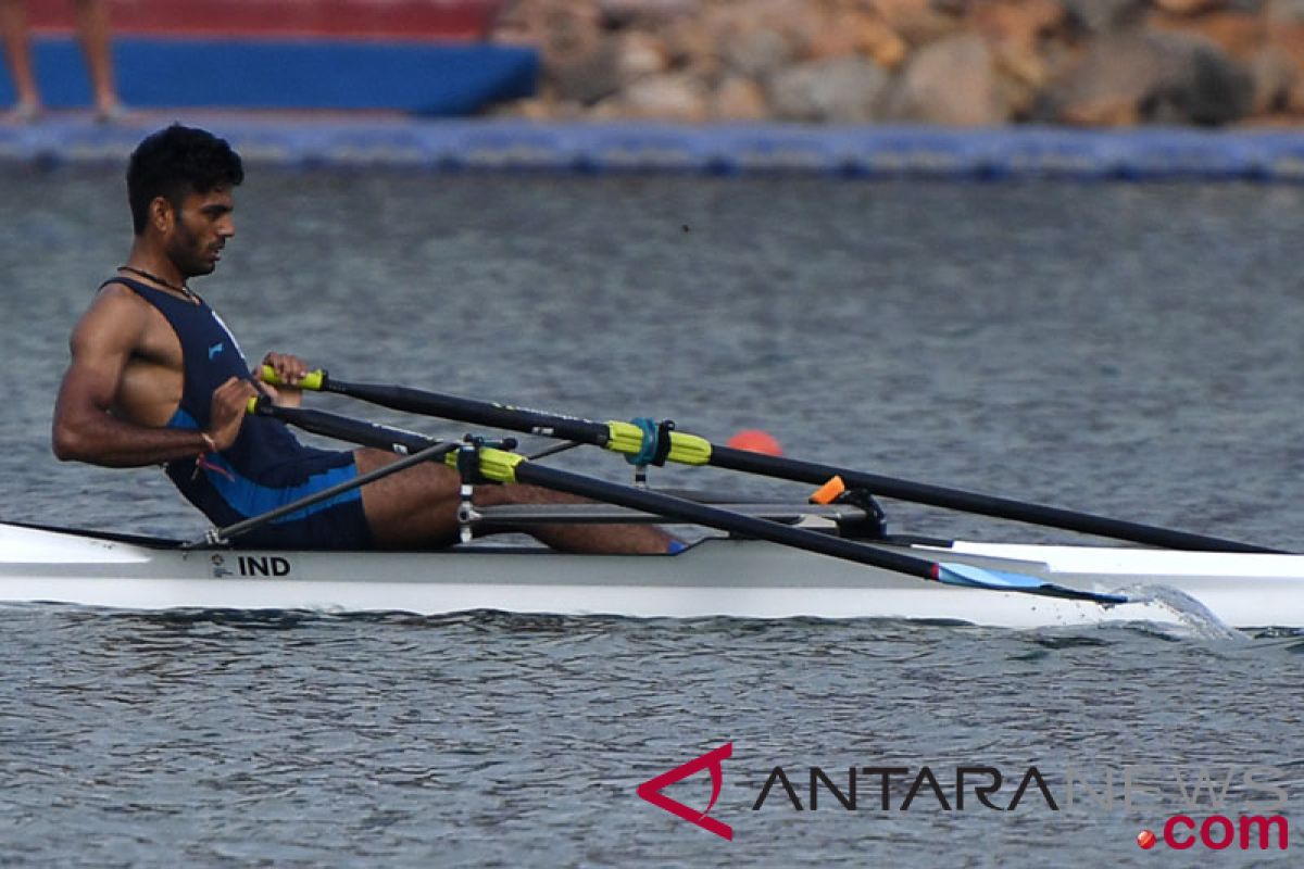 Asian Games (rowing) - India wins gold medal in m4x event