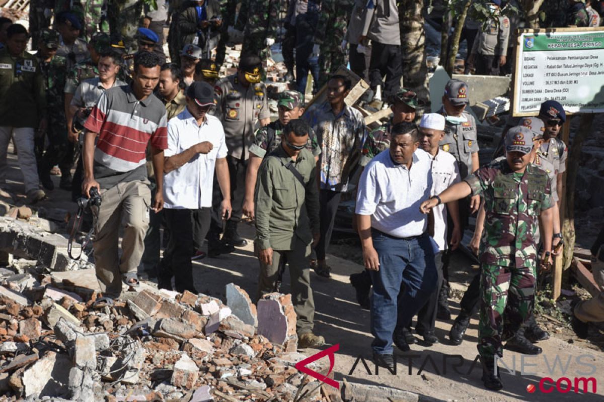 DPR desak pihak terkait bangun Lombok lagi