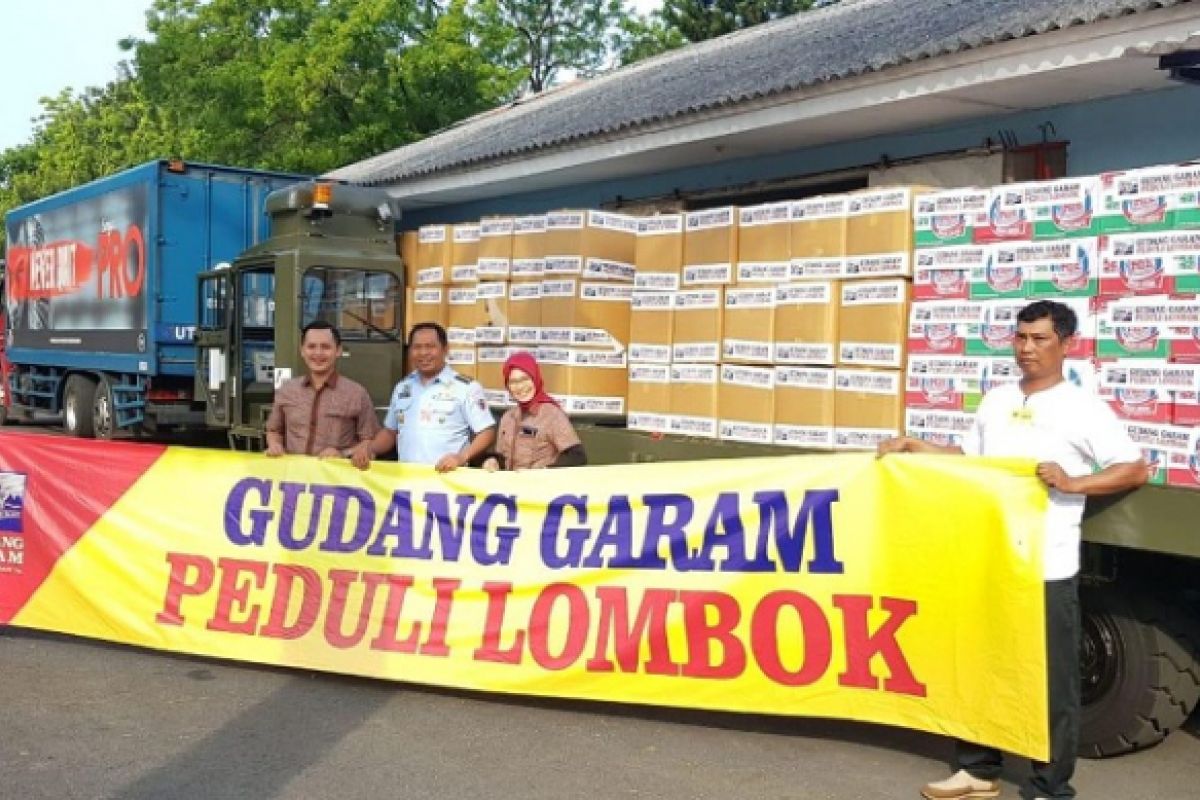 GG Kirim Ribuan Paket Bantuan untuk Korban Gempa Lombok