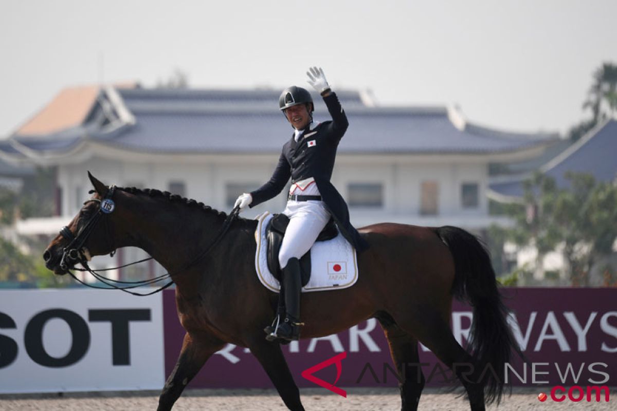 Asian Games (equestrian) -Japanese coach proud of his team`s achievement