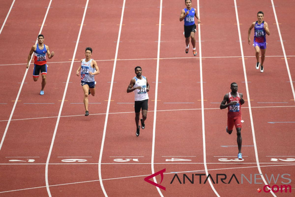 Delapan atlet perebutkan emas nomor Lari 400 meter putra