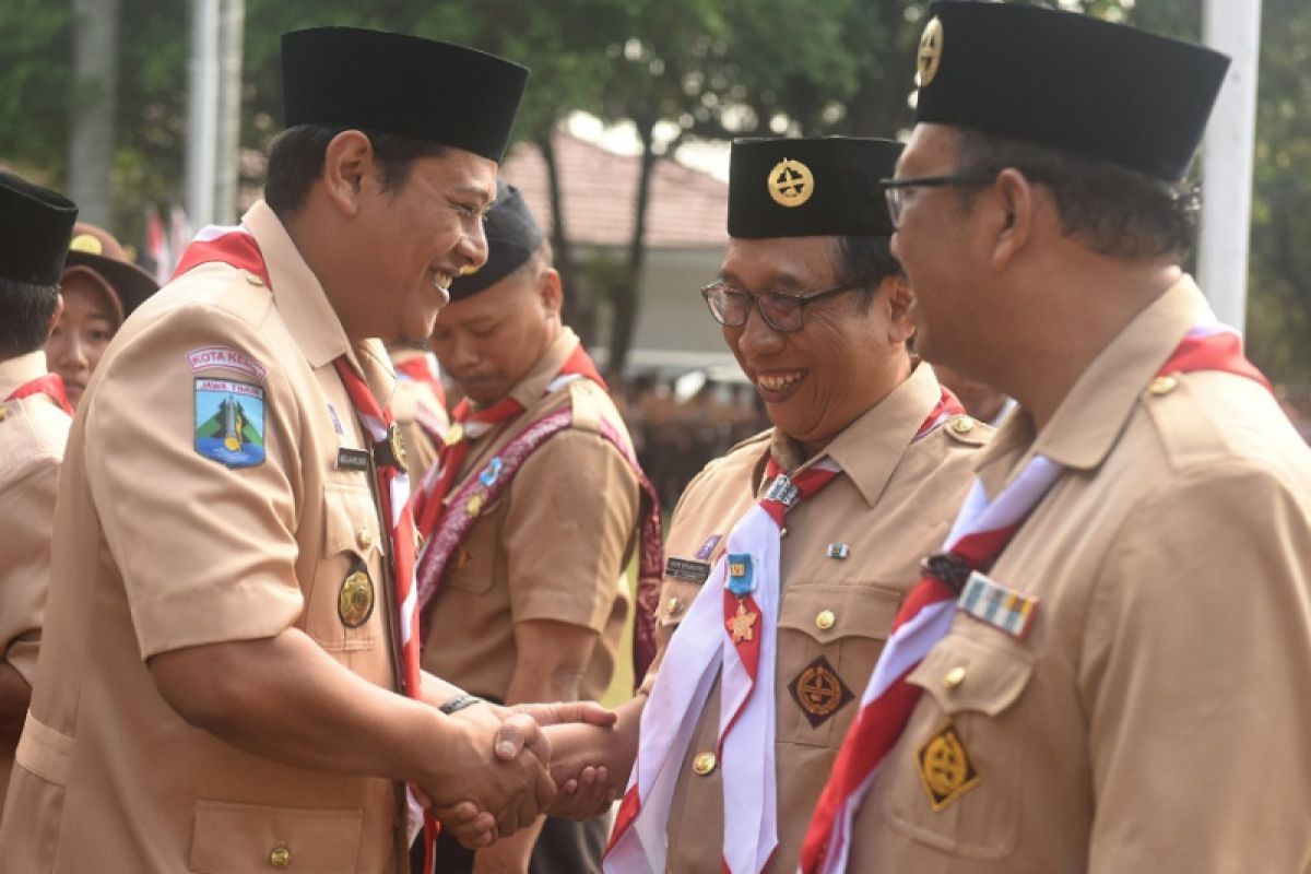 Wali Kota Kediri Ingin Pramuka Jadi Garda Depan Pemersatu Bangsa