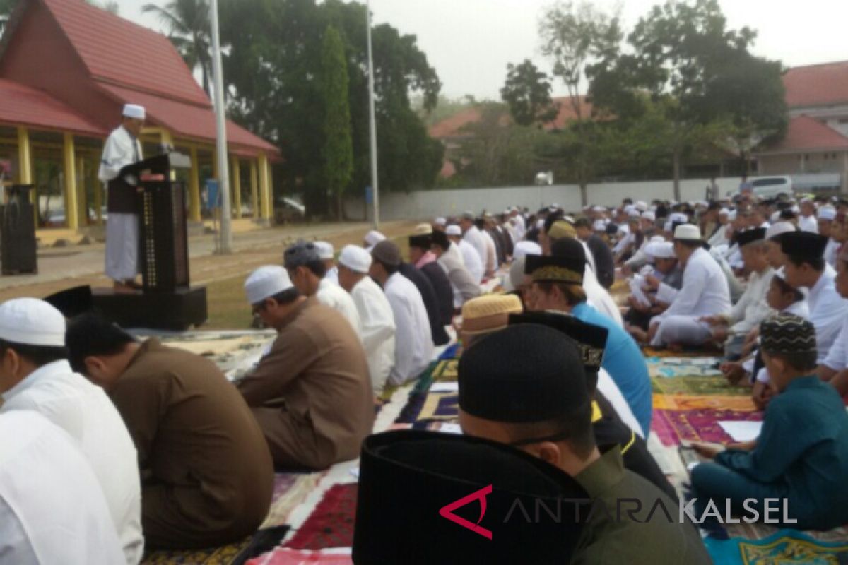 Warga Nahdiyin dan Muhammadiyah gelar Sholat Idul Adha