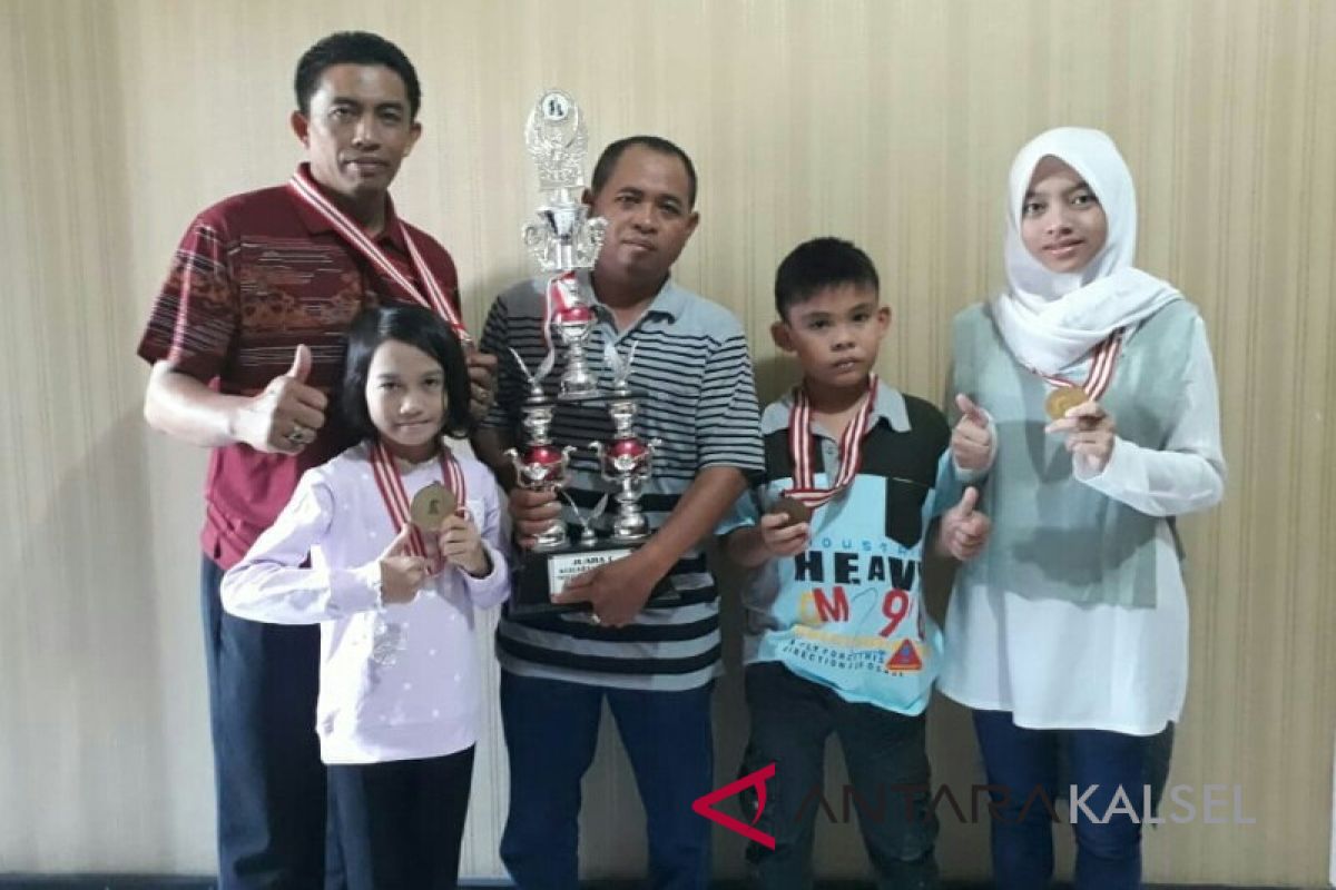HSU Juara Umum Kejur Catur Cepat di Palangkaraya