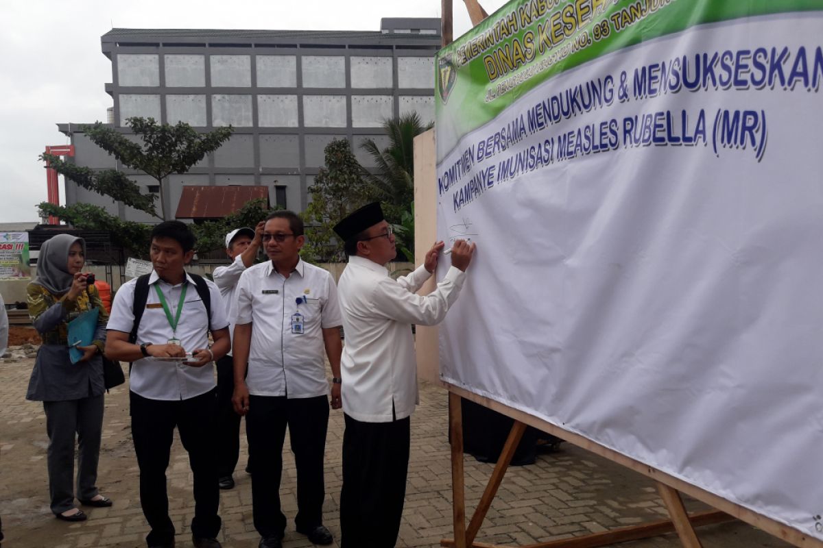 Sasaran imunisasi di tabalong   71.564 anak