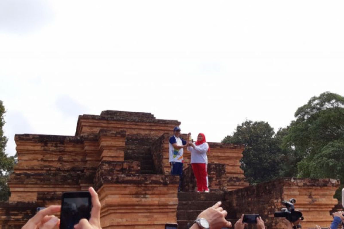 Candi Muarojambi diharapkan mendunia lewat api Asian Games 2018