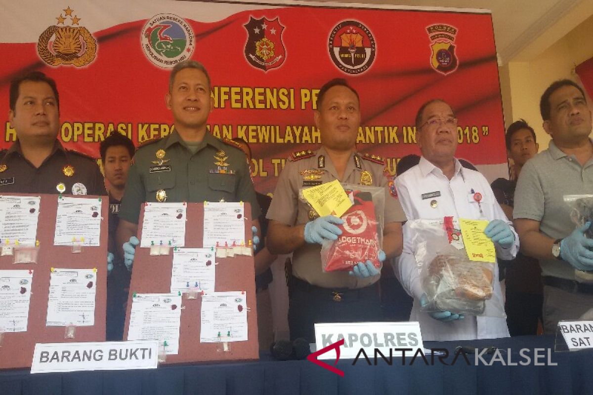 Kasus Narkoba Monopoli Hasil Ops Antik Intan 2018