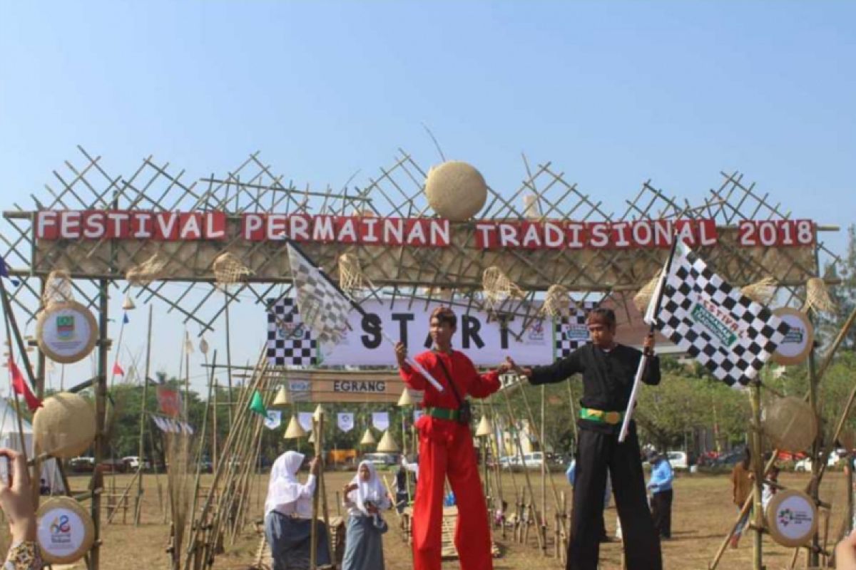 Festival permainan tradisional meriahkan Hari Jadi Bekasi