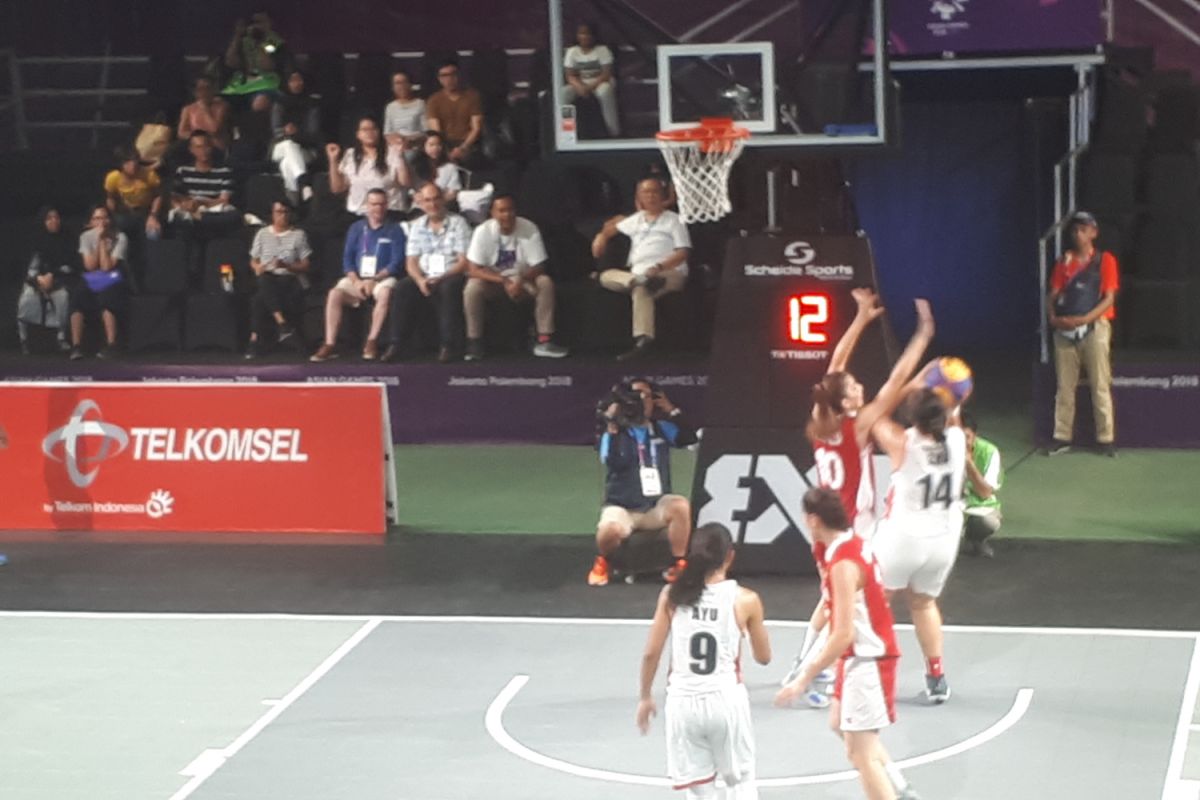 Tim basket 3x3 Indonesia susah payah tundukkan Suriah