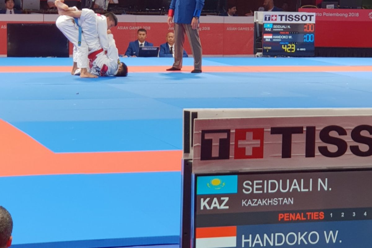 Atlet Indonesia tak tersisa pada hari pertama pertandingan jujitsu