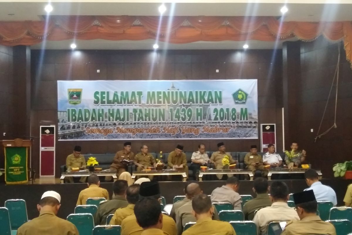 Kloter I debarkasi Padang tiba 28 Agustus 2018