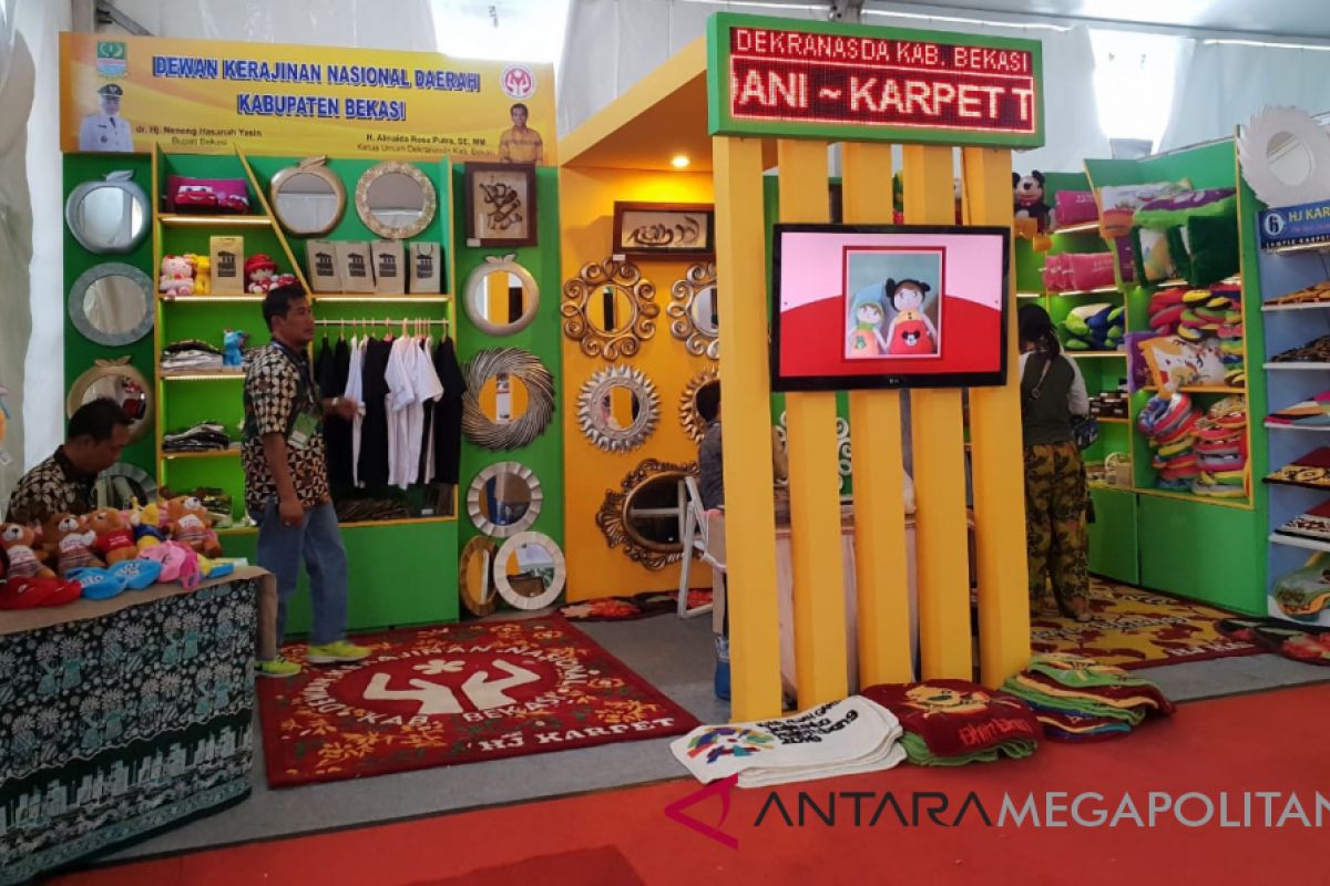 Produk IKM Bekasi laris terjual di Palembang