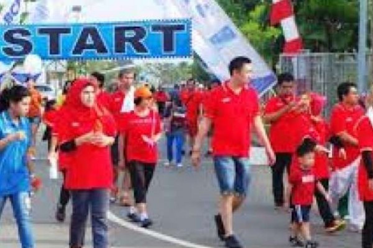 2.500 Peserta Ikuti Jalan Sehat Bersih Lingkungan
