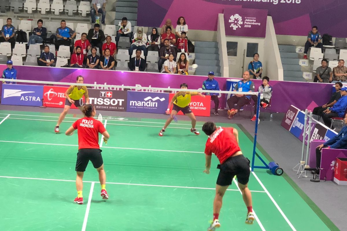 Satu ganda putri Indonesia gagal ke perempatfinal