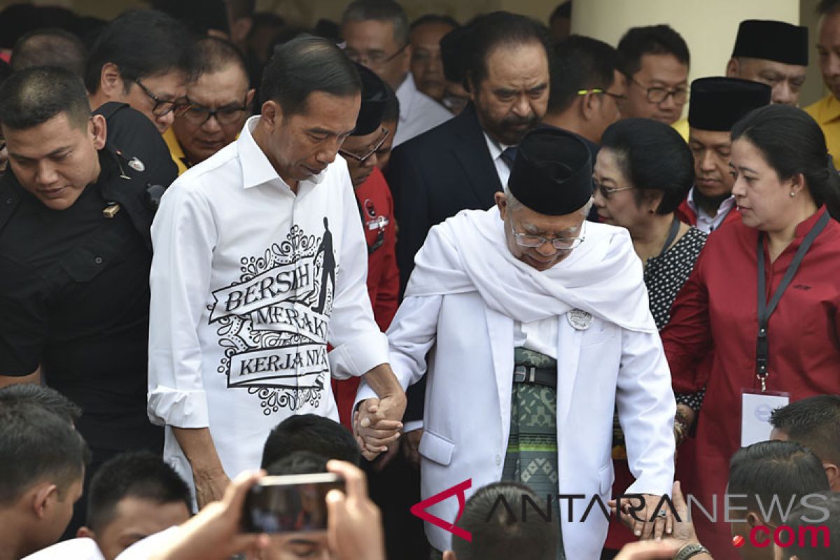 TKN: Jokowi-Ma'ruf kekuatan yang lahir dari rakyat