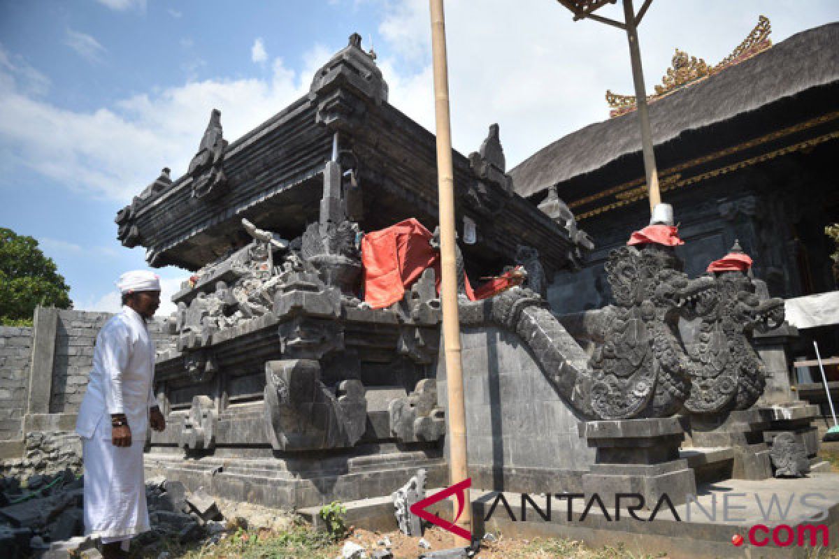 Warga: gempa di Lombok terasa bergelombang