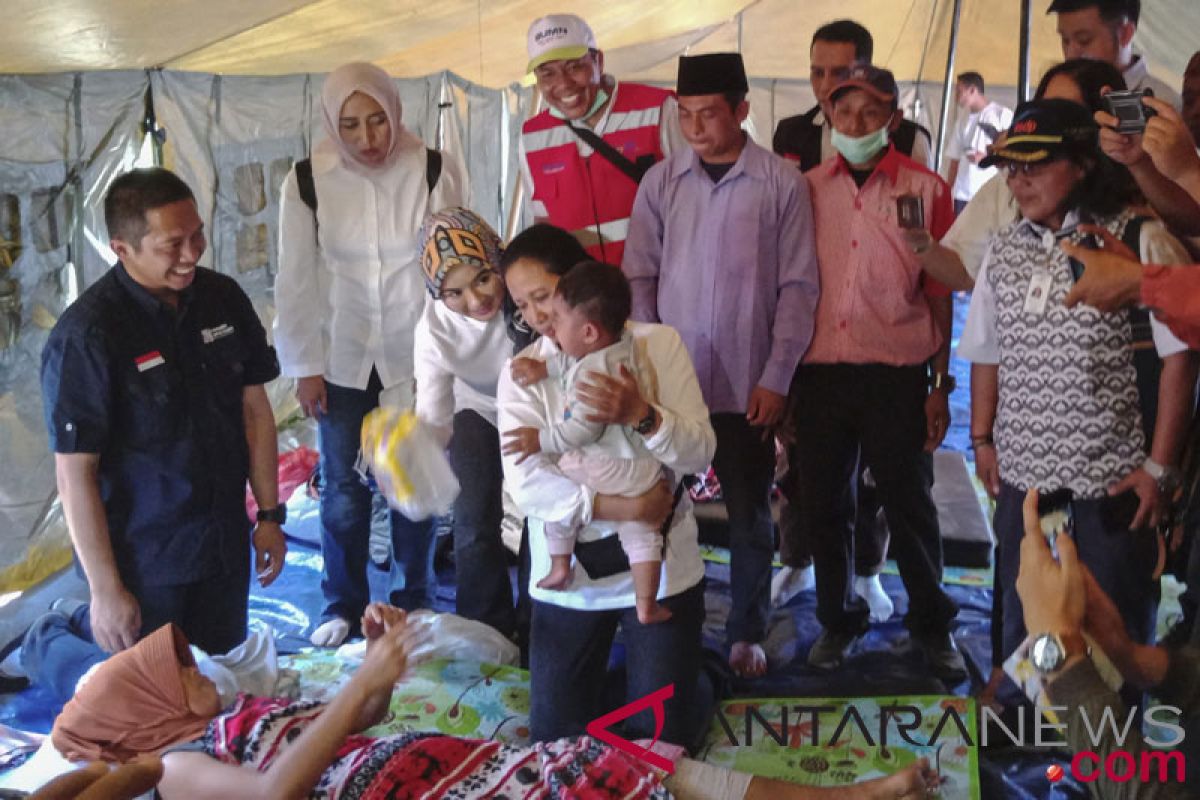 Rini apresiasi BUMN tanggap bantu gempa Lombok