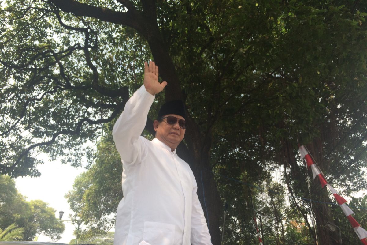 Prabowo: buruh pertama calonkan saya sebagai presiden