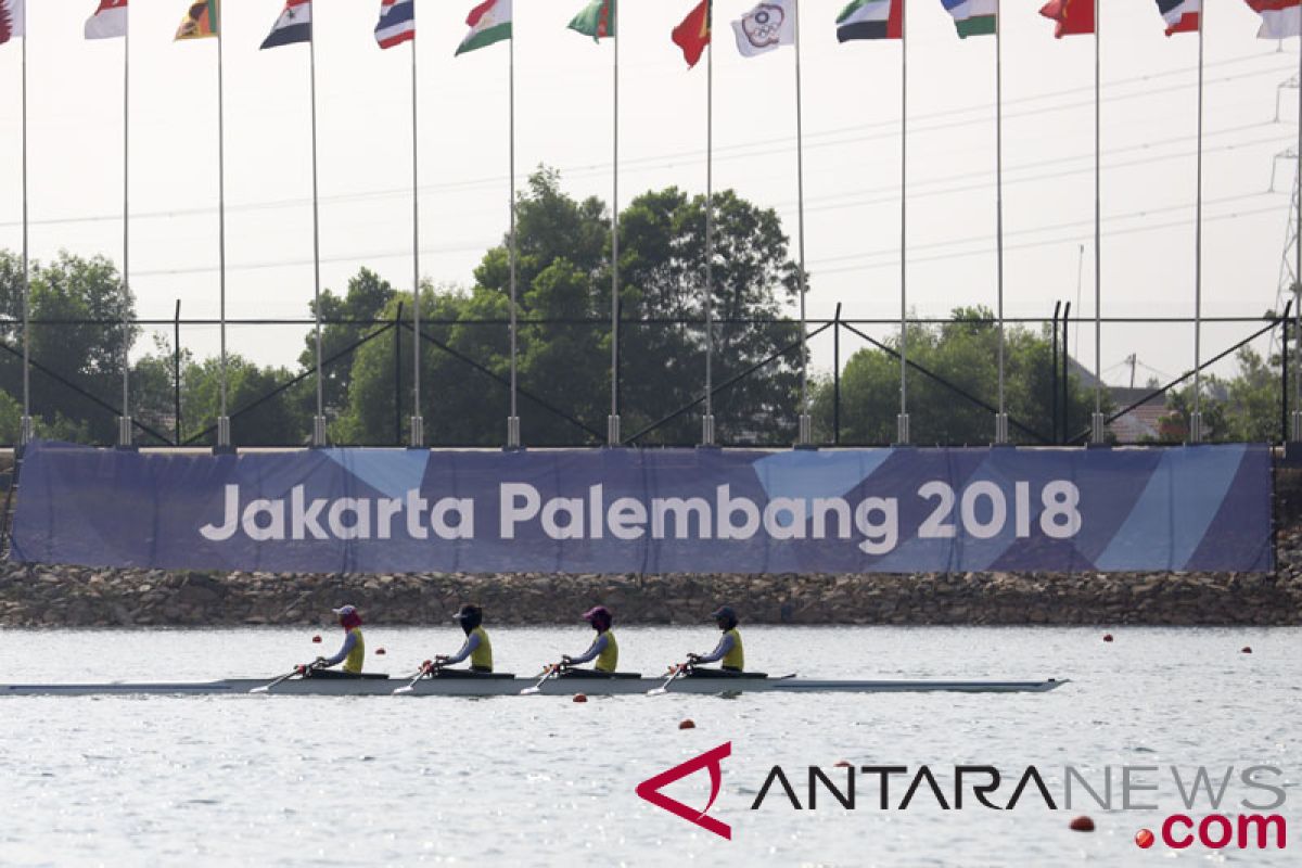 Asian Games (rowing) - Chinese rower wins first gold medal