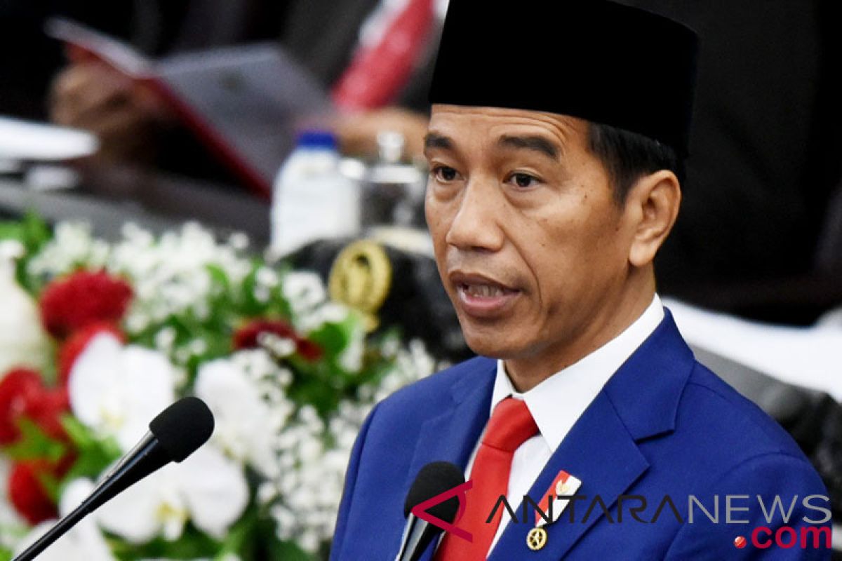 Presiden: lembaga negara kuat jika dihormati rakyat