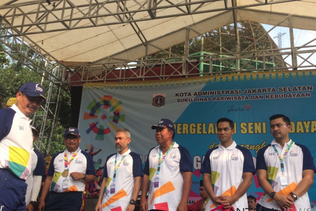 Lukman Sardi hingga Anjasmara jadi pembawa obor Asian Games