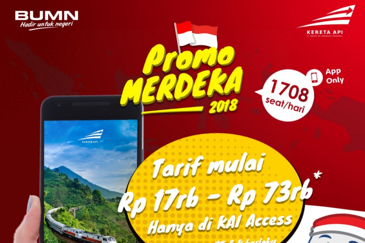 KAI Daop Jember Berikan Tarif Promo Merdeka untuk KA Mutiara Timur