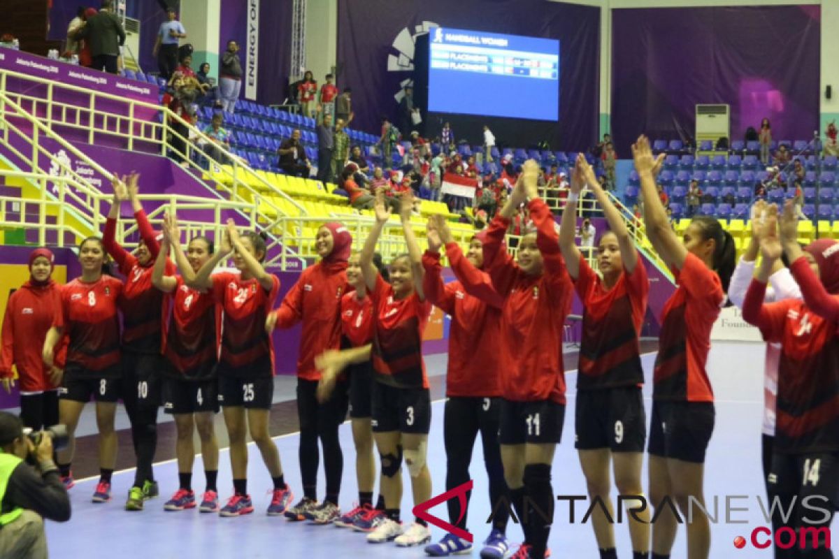 Tim bola tangan putri Indonesia kembali kalah, pelatih tetap puji pemain