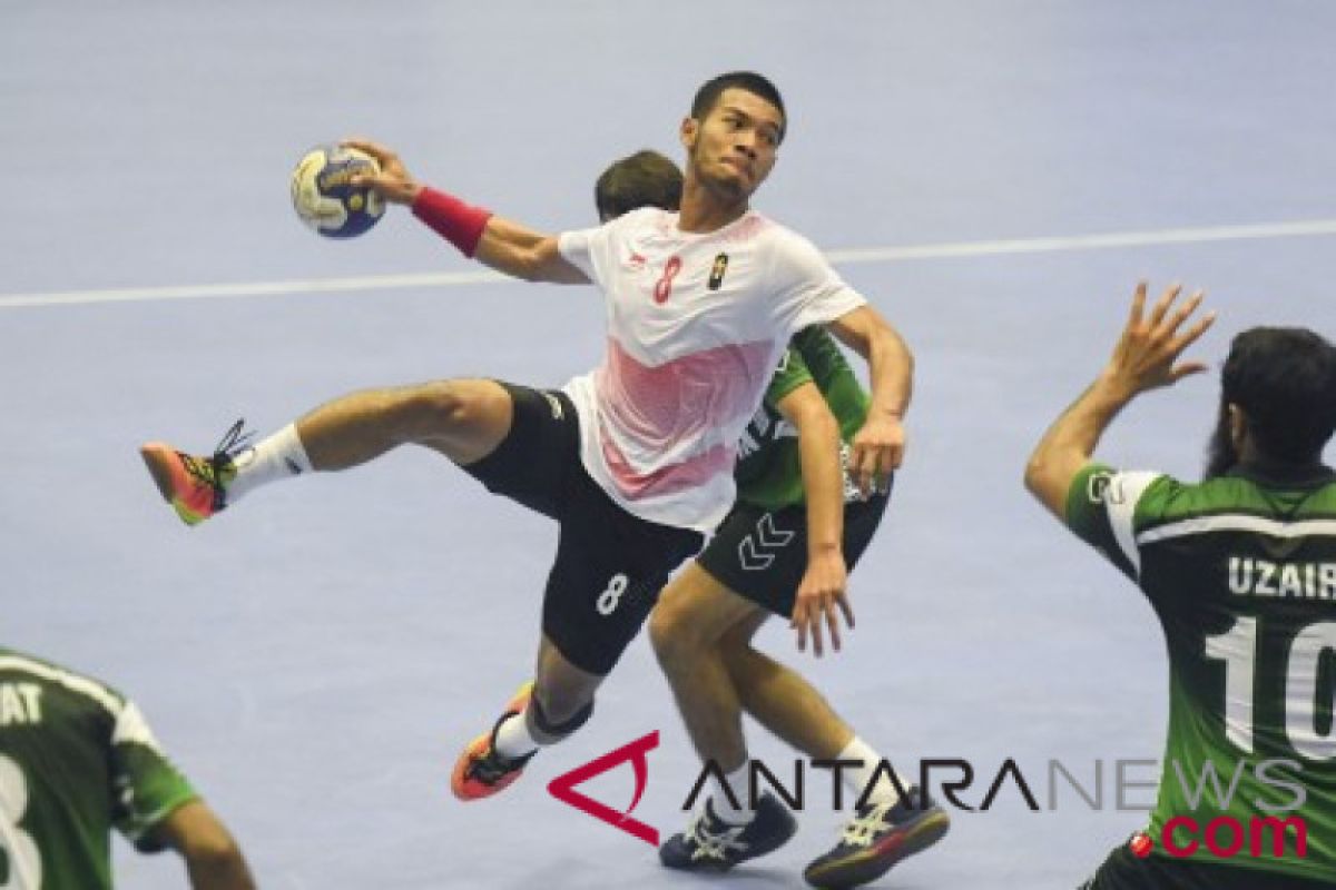 Tim bola tangan putra Indonesia kalah atas Pakistan